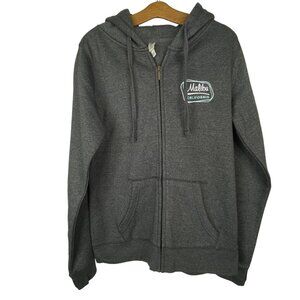 Ouray Benchmark Spirit Full Zip Hoodie Size Medium Malibu California Gray NWT